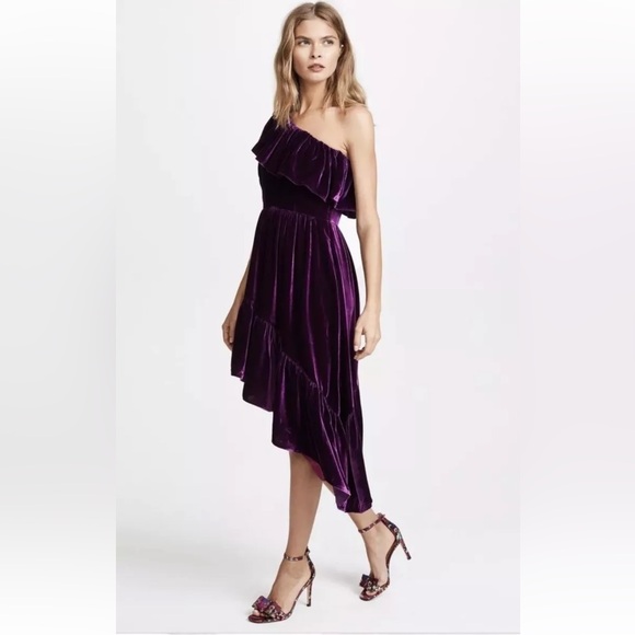 LoveShackFancy PAMELA PARTY DRESS Mulberry Size 2 NWT - Picture 5 of 10